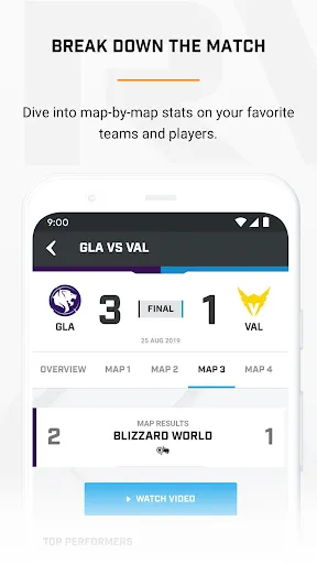 Ảnh chụp màn hình của Overwatch League