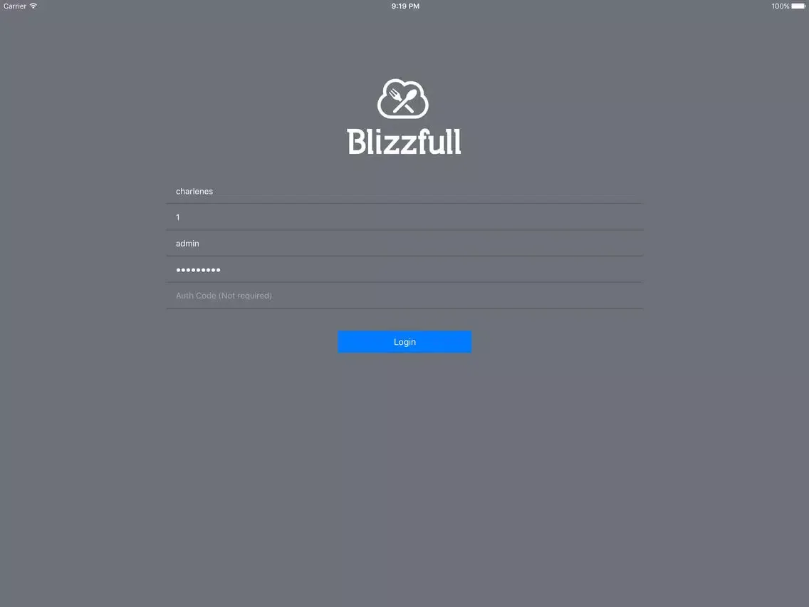صور Blizzfull Client iPad 