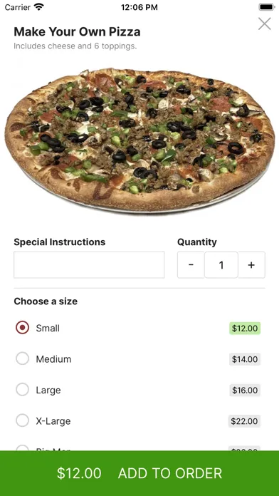 Pizza Man Pasadena سکرین شاٹس