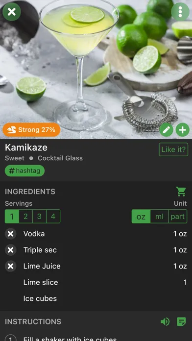 Cocktail Hobbyist - Recipes Screenshots