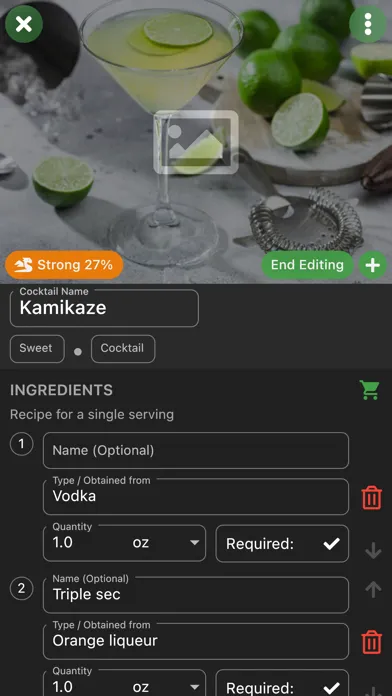 Cocktail Hobbyist - Recipes Screenshots
