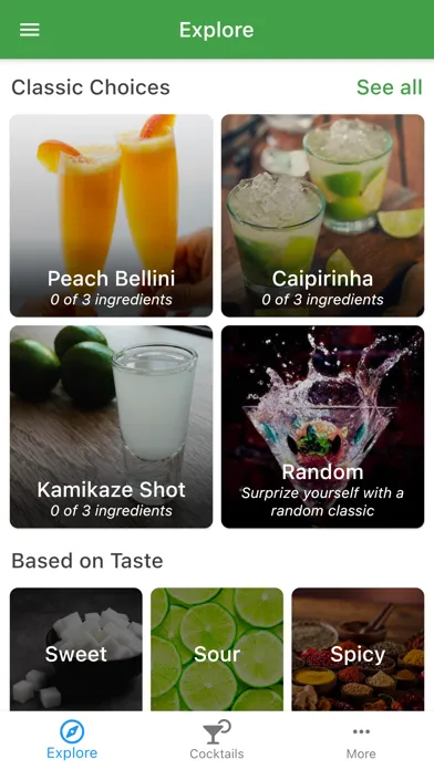 Cocktail Hobbyist - Recipes Screenshots