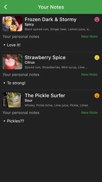Cocktail Hobbyist - Recipes Screenshots