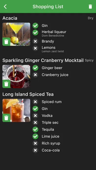 Cocktail Hobbyist - Recipes Screenshots
