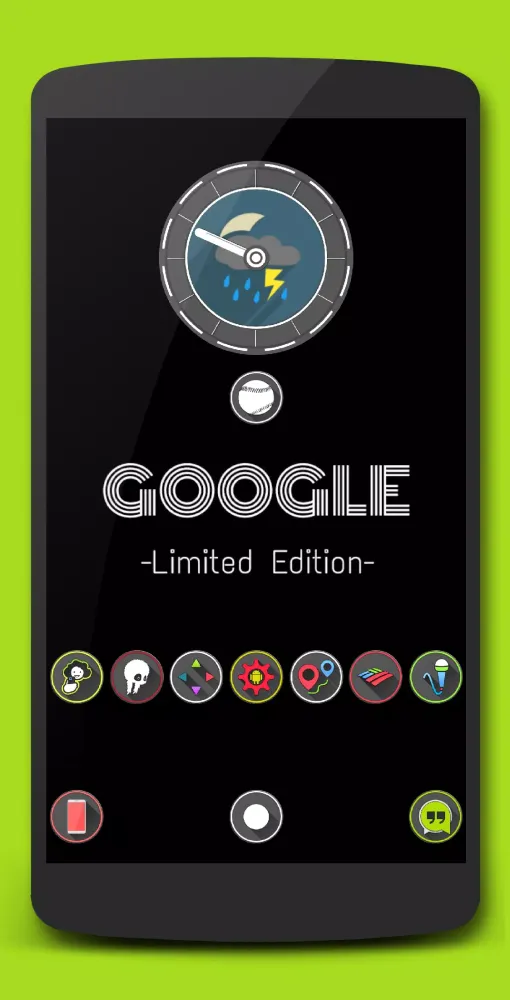 Tangkapan layar Blktop zooper widgets