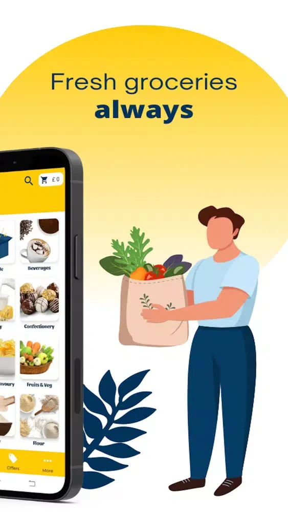Tangkapan layar Indian Groceries Delivery