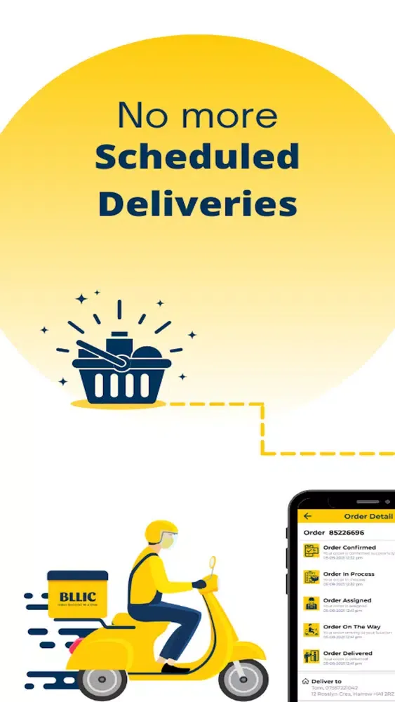 Tangkapan layar Indian Groceries Delivery