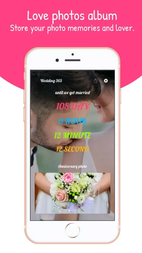 Capturas de pantalla de Wedding 365 -Wedding Countdown