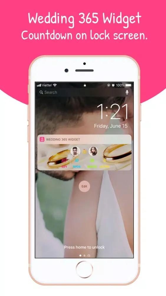 Capturas de pantalla de Wedding 365 -Wedding Countdown