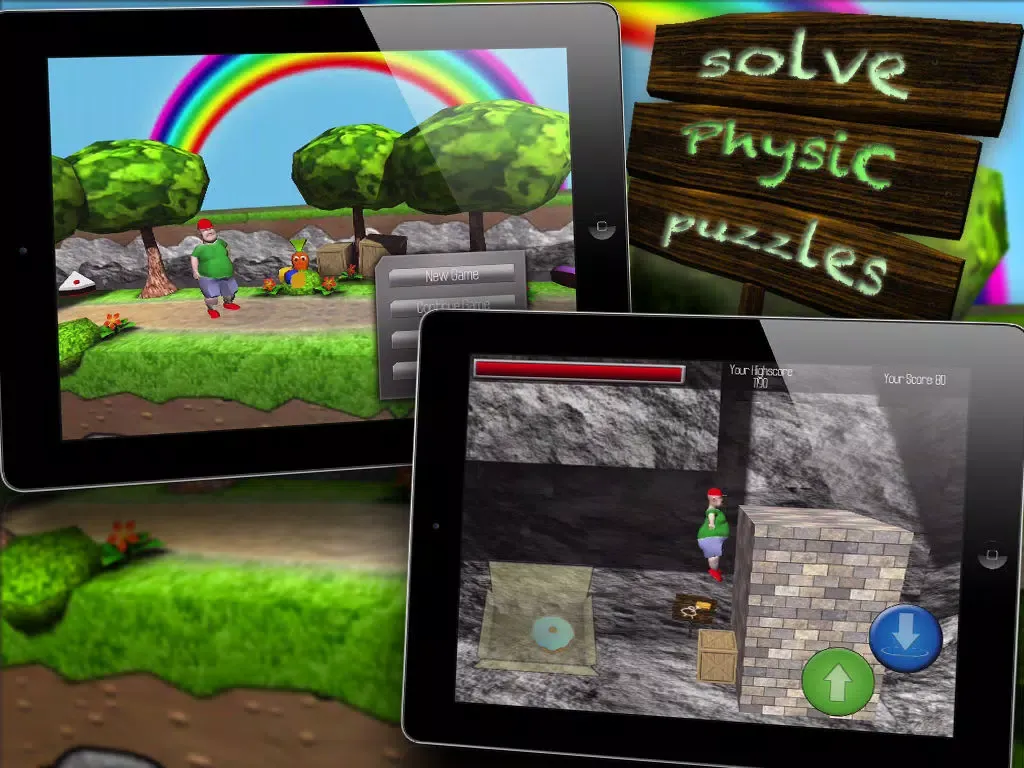 Скриншоты Fatty Jump Free iPad 