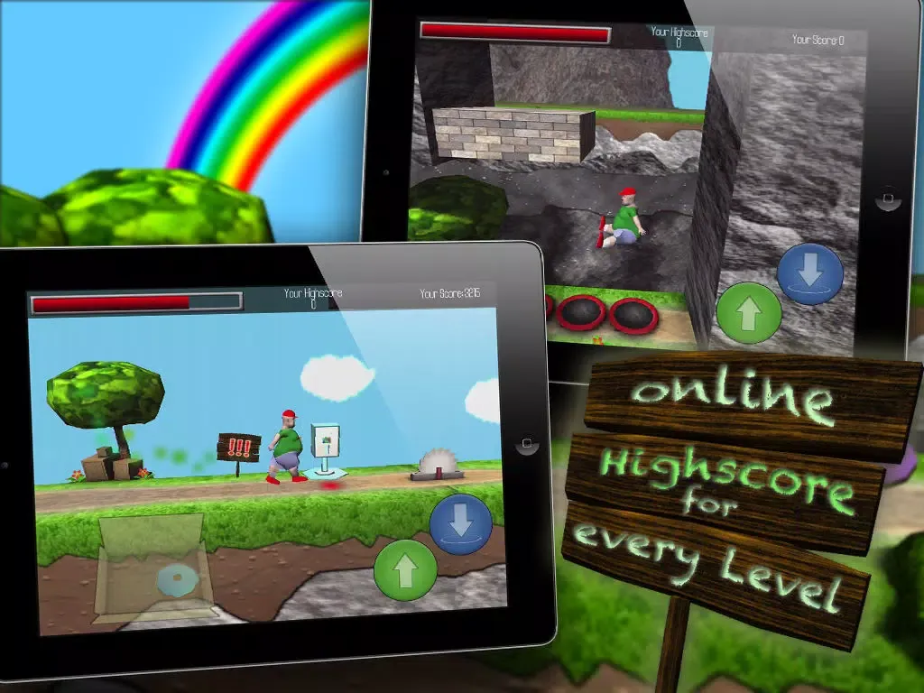Скриншоты Fatty Jump Free iPad 