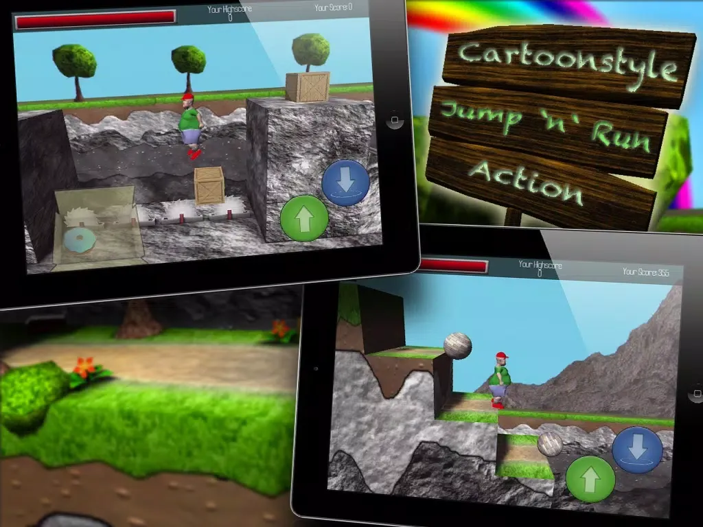 Скриншоты Fatty Jump Free iPad 