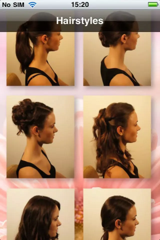Capturas de pantalla de Hairstyle Tutorial Free