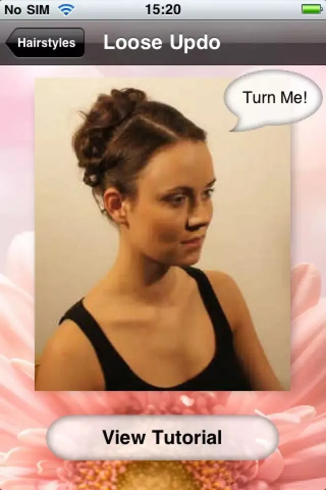 Capturas de pantalla de Hairstyle Tutorial Free
