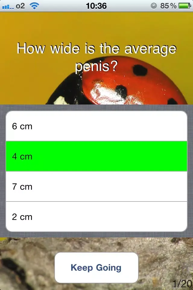 Sex-Quiz 스크린샷