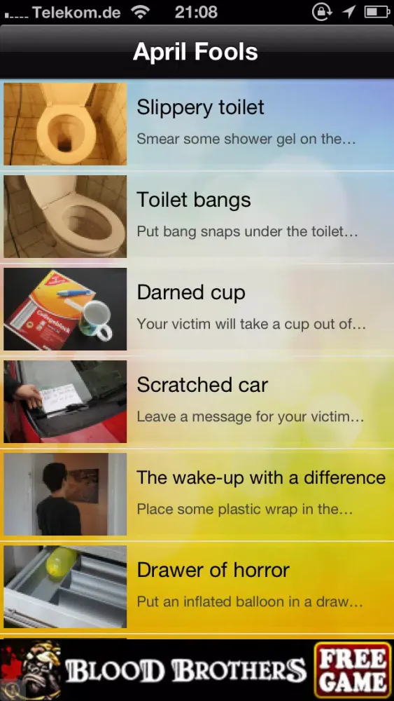 Captures d'écran de Play Pranks