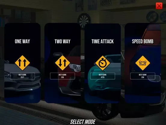 ภาพหน้าจอของ Endless car racer iPad 