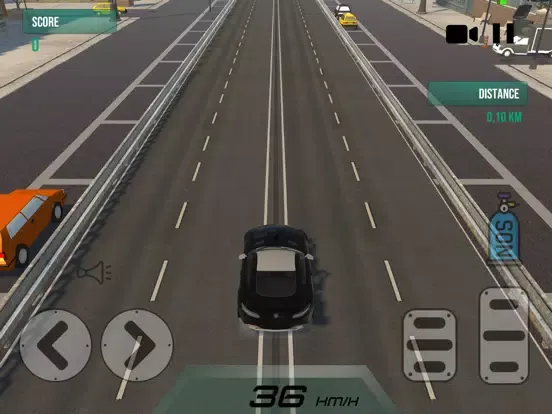 ภาพหน้าจอของ Endless car racer iPad 
