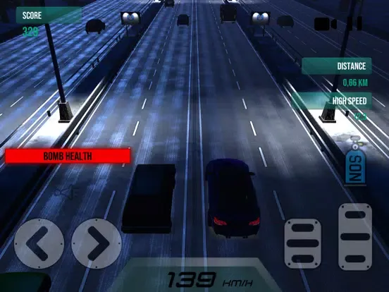 ภาพหน้าจอของ Endless car racer iPad 