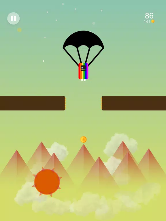 Skyfall parachute iPad 應用截圖