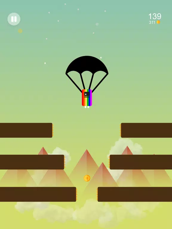 Skyfall parachute iPad 應用截圖