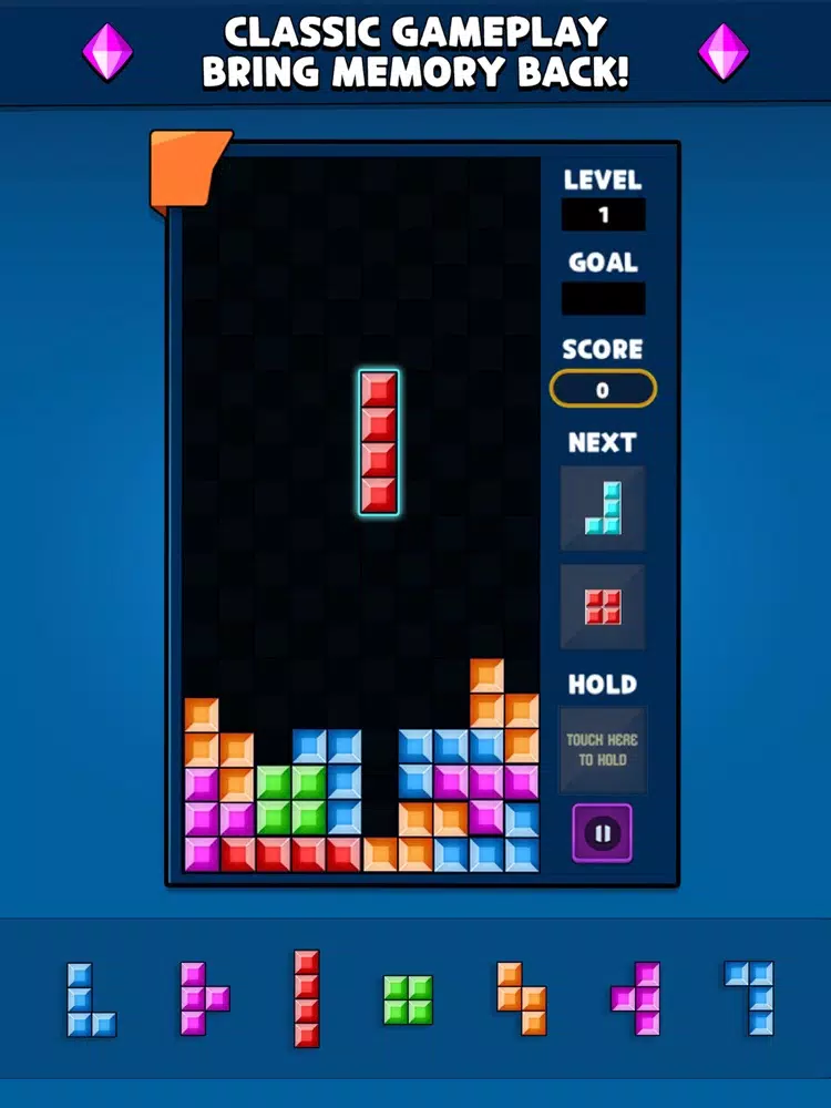 Ảnh chụp màn hình của Block Puzzle - Brick Classic iPad 