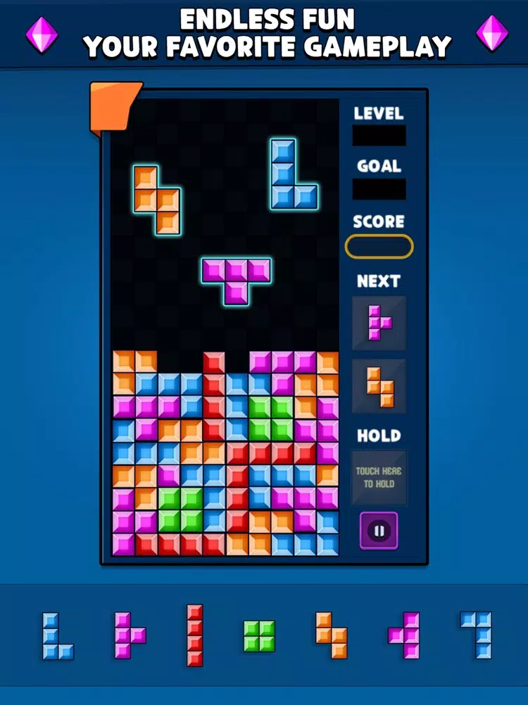 Ảnh chụp màn hình của Block Puzzle - Brick Classic iPad 