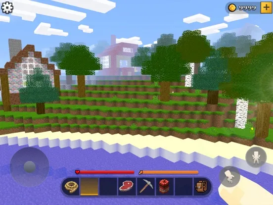 ภาพหน้าจอของ Block Craft World Sandbox iPad 