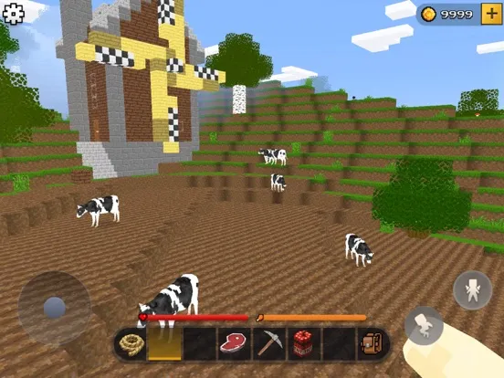 ภาพหน้าจอของ Block Craft World Sandbox iPad 