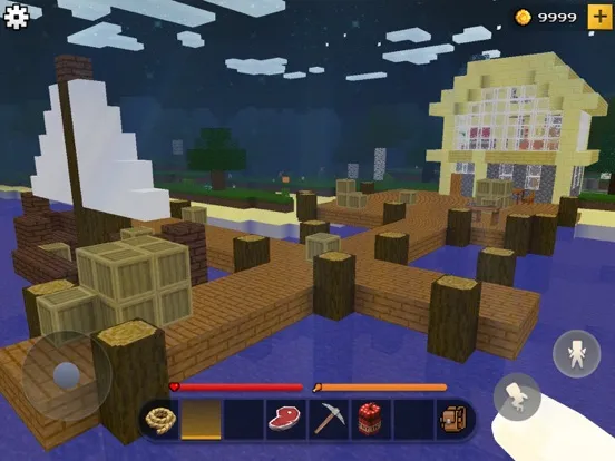 ภาพหน้าจอของ Block Craft World Sandbox iPad 