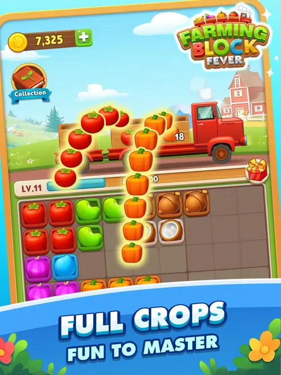 Ảnh chụp màn hình của Farming Block Fever iPad 