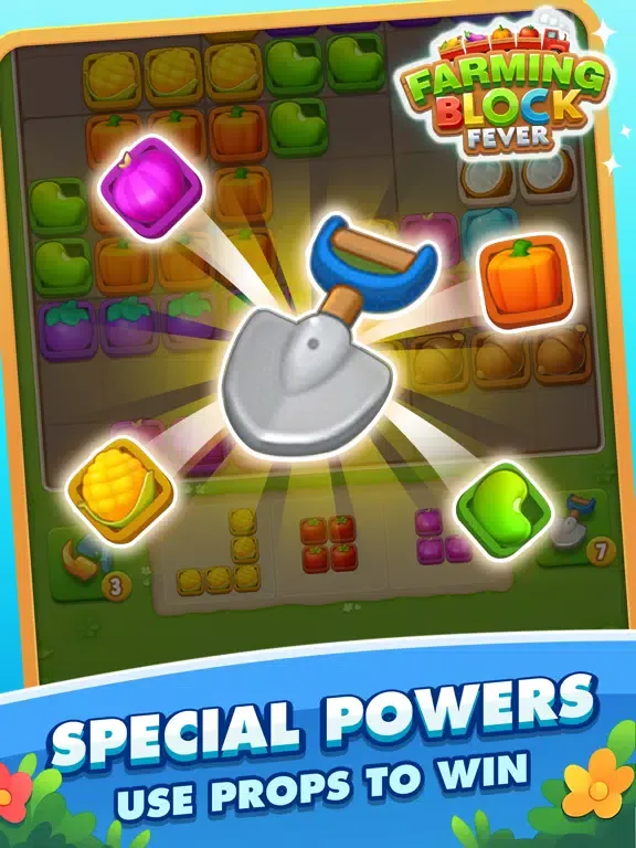 Ảnh chụp màn hình của Farming Block Fever iPad 