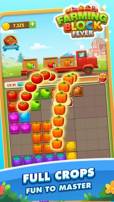 Ảnh chụp màn hình của Farming Block Fever