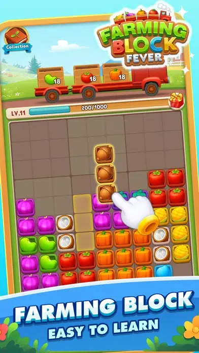 Ảnh chụp màn hình của Farming Block Fever