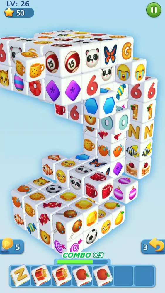 Match3D - Triple puzzle game স্ক্রিনশট