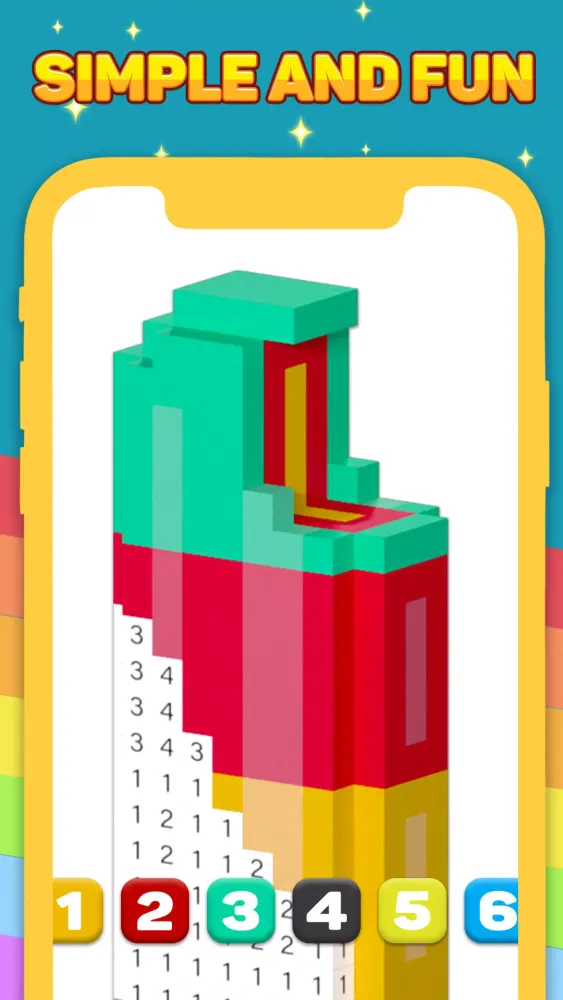 Block Paint: Color by Number Screenshots