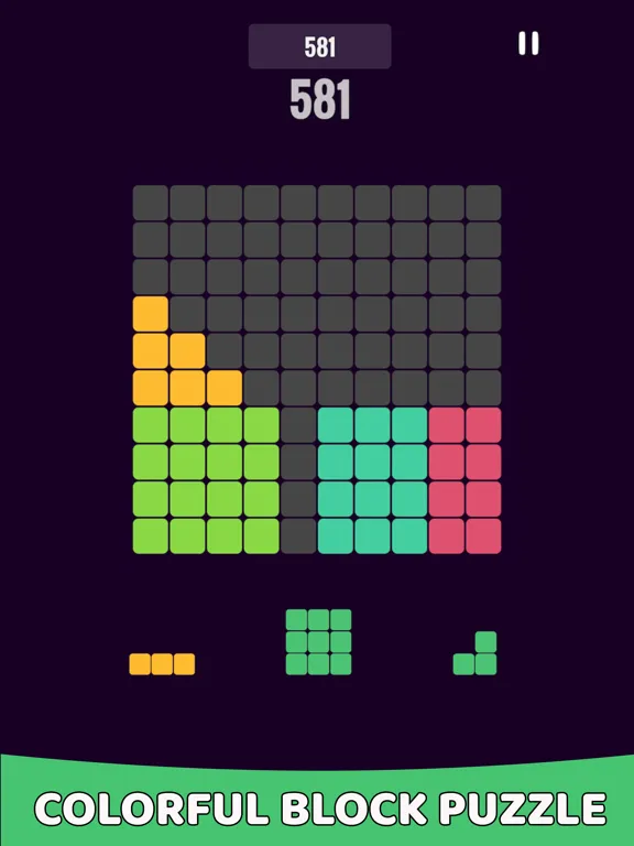 ภาพหน้าจอของ 100 Color Block Puzzle Classic iPad 