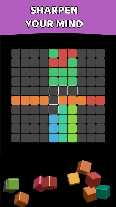 ภาพหน้าจอของ 100 Color Block Puzzle Classic