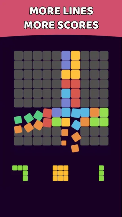 ภาพหน้าจอของ 100 Color Block Puzzle Classic
