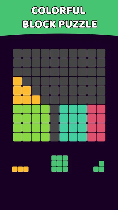 ภาพหน้าจอของ 100 Color Block Puzzle Classic