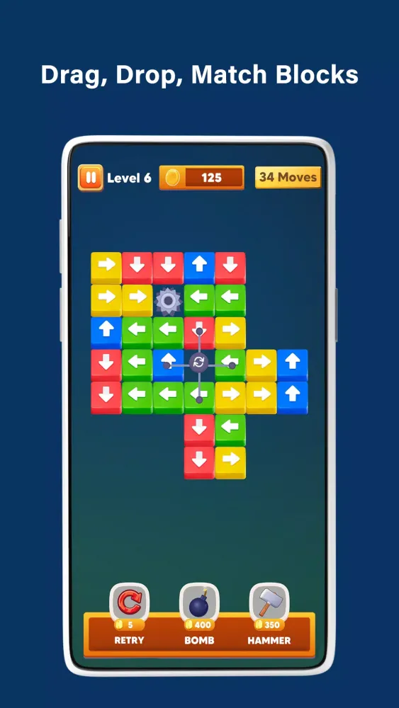 Capturas de pantalla de Block Puzzle Path Unblock