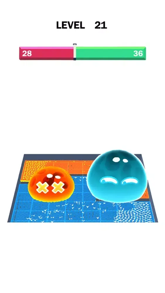 Slime Battle - Color Puzzles سکرین شاٹس