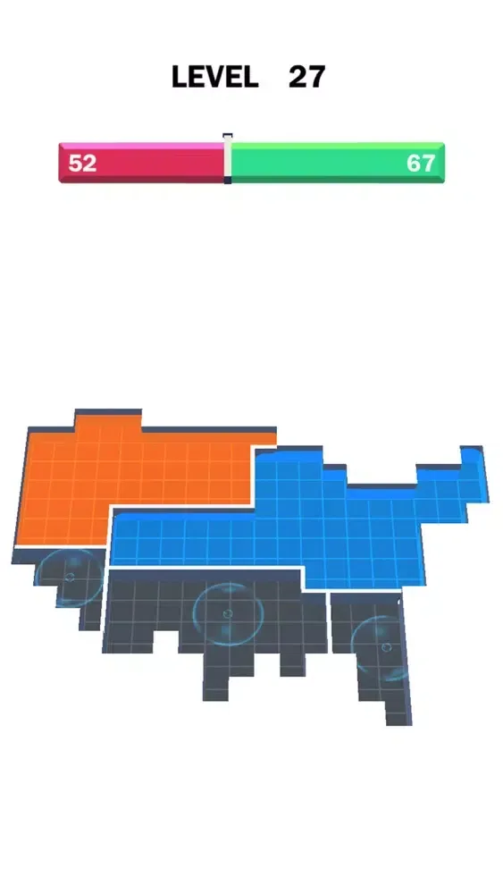 Slime Battle - Color Puzzles سکرین شاٹس