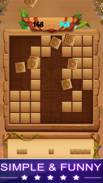 ภาพหน้าจอของ Wood Magic: Fit Match Game