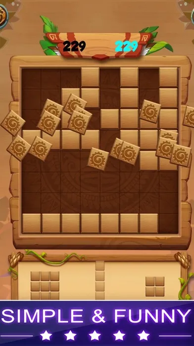 ภาพหน้าจอของ Wood Magic: Fit Match Game