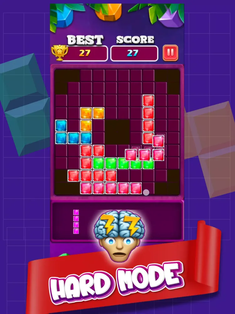 Hard Block: Blast Puzzle Game應用截圖