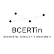 BlockCerts BCERTin BlockCerts BCERTin