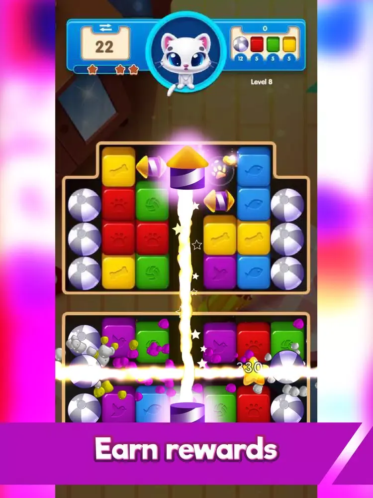 Capturas de tela do Block Crush: Bubble Saga Land iPad 