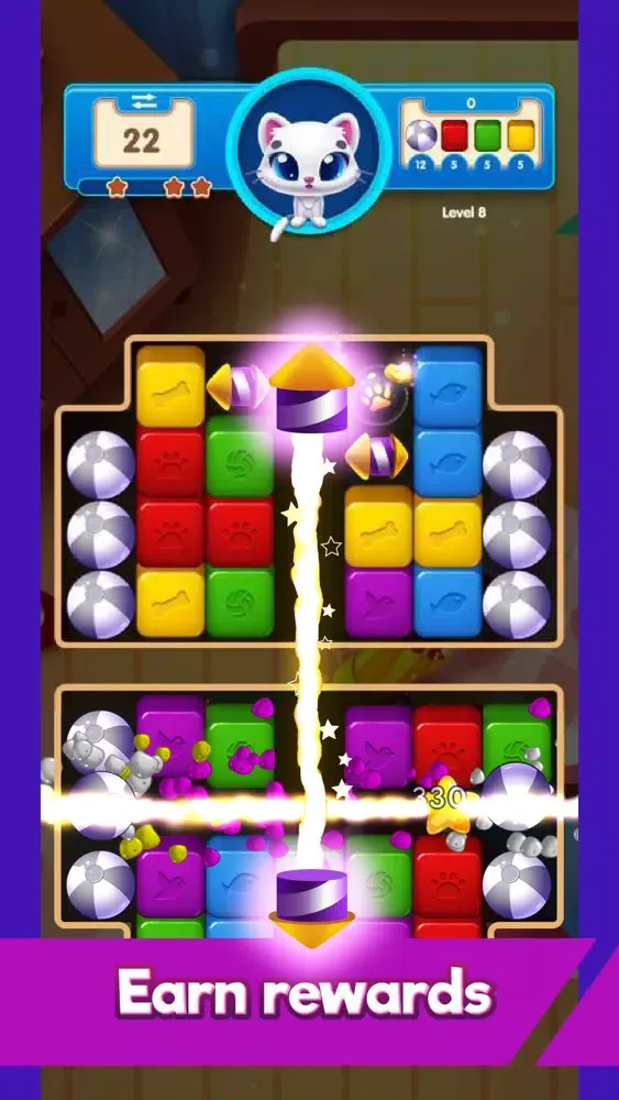 Capturas de tela do Block Crush: Bubble Saga Land