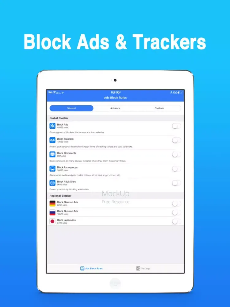 Screenshot di Adblock - Adguard Master iPad 